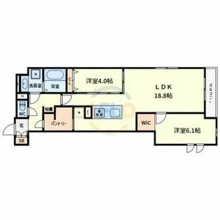 Gran Vievle北花田【1階】の間取り