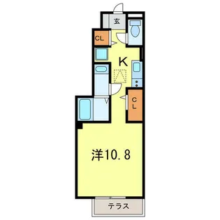 アルカンシエル B棟【1階】の間取り