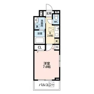 ヒカルサ 小牧田県イースト【1階】の間取り