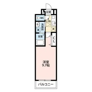 ヒカルサ 小牧田県イースト【2階】の間取り