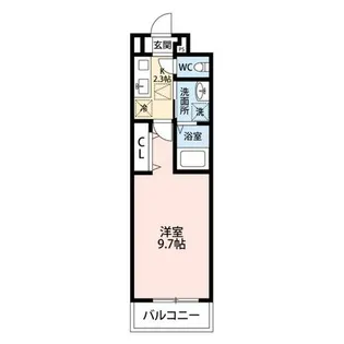 ヒカルサ 小牧田県イースト【2階】の間取り