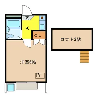 クラシック犬山【1階】の間取り