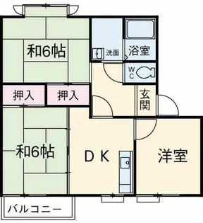 ル・アーブル【A101号室】の間取り