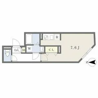 MTM東別院【3階】の間取り