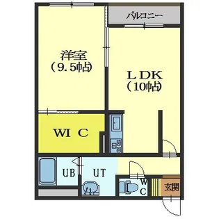 ル・ノール人見町【2階】の間取り