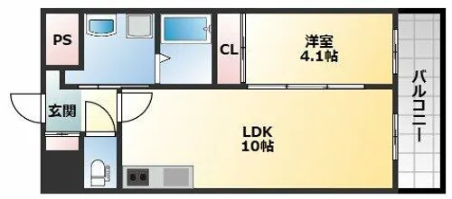 Grand Luce【508号室】の間取り