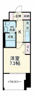Innocent Doyama【3階】の間取り