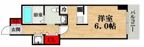 エクセレント高津【11階】の間取り