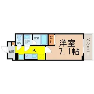 ラ プレス新栄【8階】の間取り