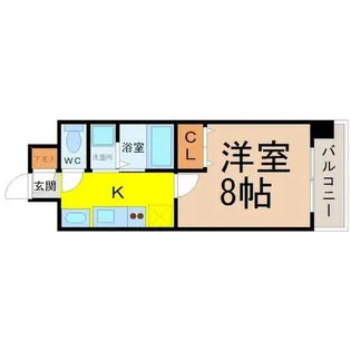 リアライズ記念橋【11階】の間取り