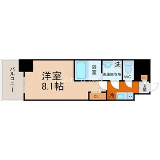 エスリード新栄マルス【10階】の間取り