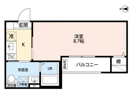 CRASTINE豊が丘【2階】の間取り