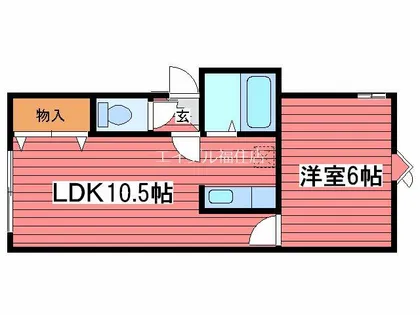レジェンドプラザ【1階】の間取り