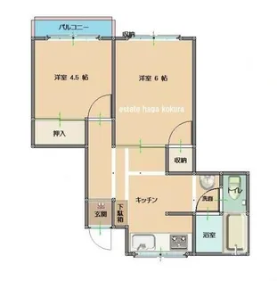 西小倉129【4階】の間取り