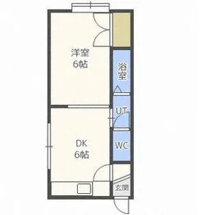 アスティオン284【201号室】の間取り