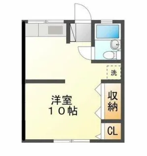 ハレモアナ【1G号室】の間取り