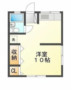 ハレモアナ【2D号室】の間取り