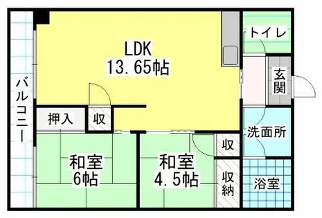 木本ビル【3階】の間取り