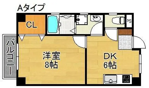 COZY PORT K【3階】の間取り