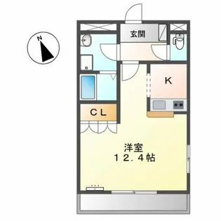 ルミナスⅡ【2階】の間取り