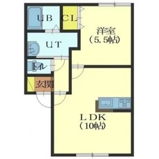 ウィンディア万勝Ⅳ【103号室】の間取り