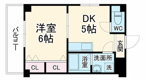 パルティールはるか【4階】の間取り