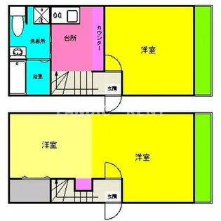 エバーブライト馬出【2階】の間取り