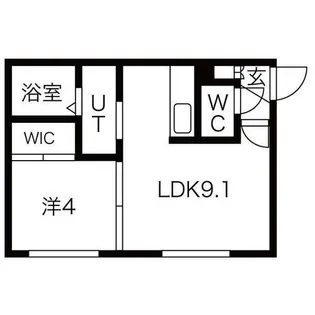 CLOUD NINE @ HIBARIGAOKA【3階】の間取り