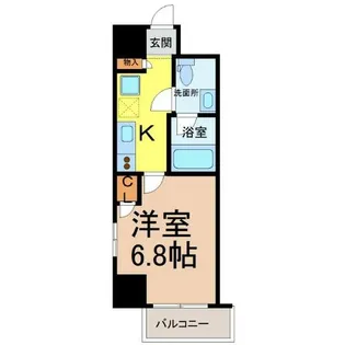 ERUZABLDG.名古屋駅前(エルザビル名古屋駅前)【2階】の間取り