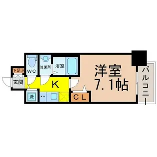 プレサンス金山コネクト【14階】の間取り