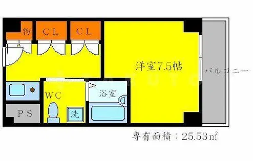 INOVE千里万博公園【2階】の間取り