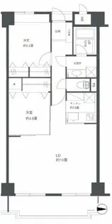 インプルーブ天満橋【9階】の間取り