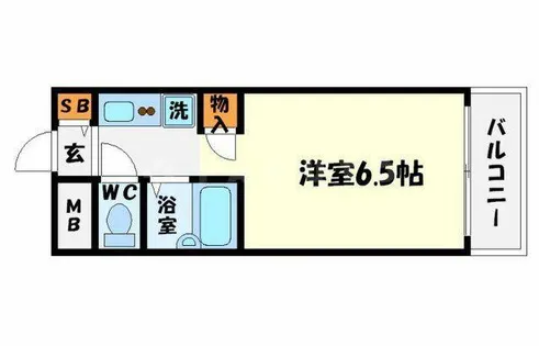 ラ・カーサ・エフ【1階】の間取り
