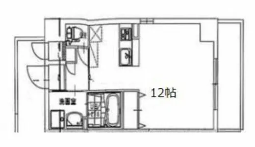S-FORT都島KERS【5階】の間取り