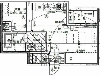 Jack korakuⅠ【1階】の間取り