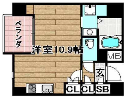 サンウッドコートⅡ【5階】の間取り