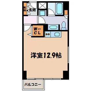 ミュプレ矢場町【11階】の間取り