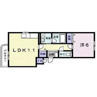 プリートミハラ【102号室】の間取り