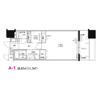 グラン・アベニュー白川公園【8階】の間取り