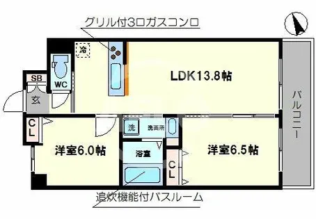 FDS GLANZ【2階】の間取り