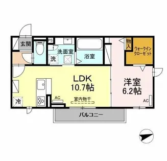 Park Front IWATA【2階】の間取り