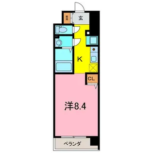 La Luce【902号室】の間取り