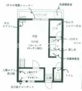 セザンヌ新栄【106号室】の間取り