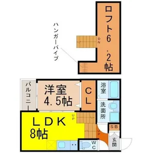 MiddleVillageL’s(ミドルヴィレッジエルズ)【2階】の間取り
