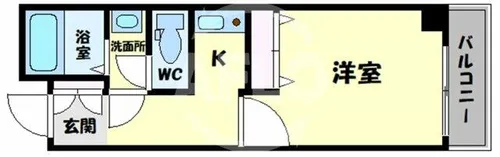 ビクトワーレ【2階】の間取り