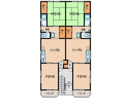 ニシキハイツ【2階】の間取り