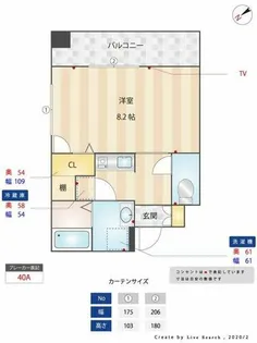 サンガーデン東光【2階】の間取り