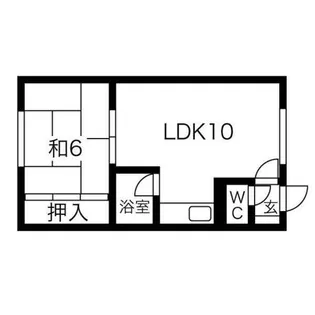 第2コーポ佐々木【202号室】の間取り