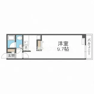 グランドライフ北之坊【3階】の間取り