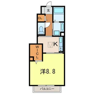 アルカンシエル A棟【1階】の間取り